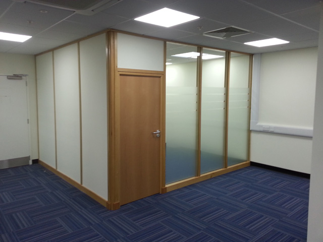 Office partitions and office refits Southampton UK