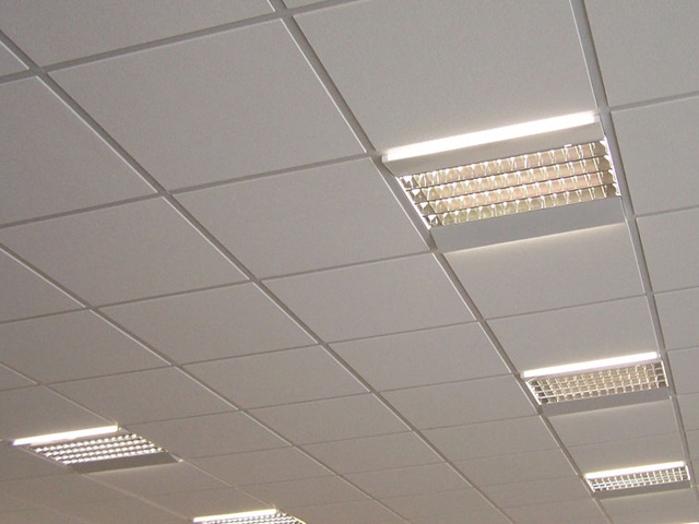 Suspended ceiling installation company Blandford Forum Dorset UK, ceiling lighting installation